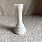 Vintage Randall 6" White Milk Glass Beehive Glass Bud Vase
