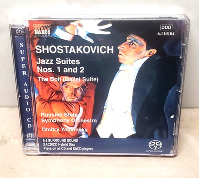 Dmitry Shostakovich, Jazz Suites 1 & 2 - Russian Symphony, Yablonsky SACD/CD