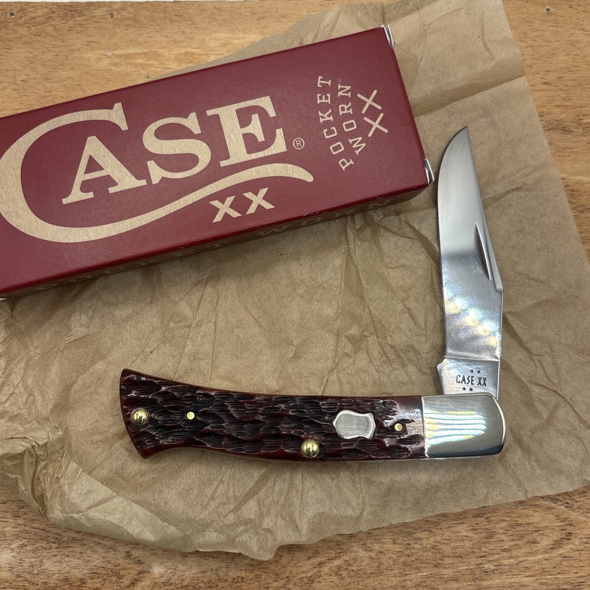 2026 Case XX Axe Handle Mahogany Bone BR61135 SS | eBay