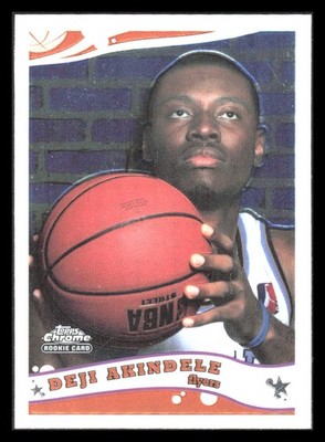 2005-06 Topps Chrome #252 Deji Akindele RC