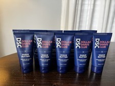 Lot of 10 Dollar Shave Club Men's Shave Butter Shaving Cream 1 oz Travel Size