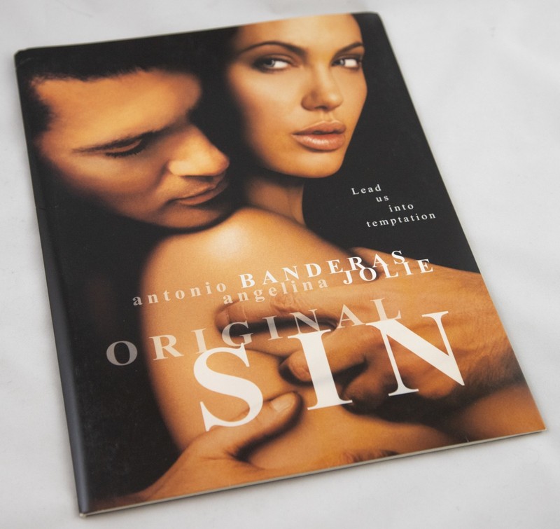 ORIGINAL SIN - PRESS KIT- CUSTOM FOLDER,  CD  ROM - 24 PAGE PRESS INFO BOOKLET