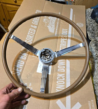 66 67 Dodge Plymouth Woodgrain Steering Wheel 66 67 Dodge Plymouth Woodgrain Steering Wheel