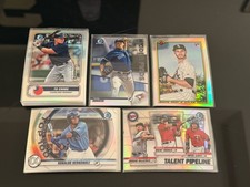 2020 Bowman Chrome Refractor INSERT Singles YOU PICK + 2 Card Min Plz Read