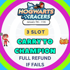 Mono poly Go Hogwarts Racer 3 Slot Carry Service Point/Champion - 100 WinRate