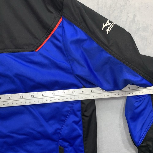 Mizuno Warmalite Tri-Lite Golf Jacket Color Blue Full Zipper Men's Size Medium - Picture 8 of 13