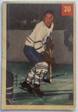 1954-55 Parkhurst Fern Flaman Toronto Maple Leafs #20