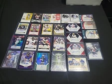 Lot Of (26) NCAA & NFL Autos From Various Manufacturers. #'erd, Parallels Incl.