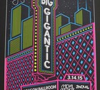 Aragon Ballroom Gigantic Michal Menert Probcause Jackal Signed Concert Poster — photo 4