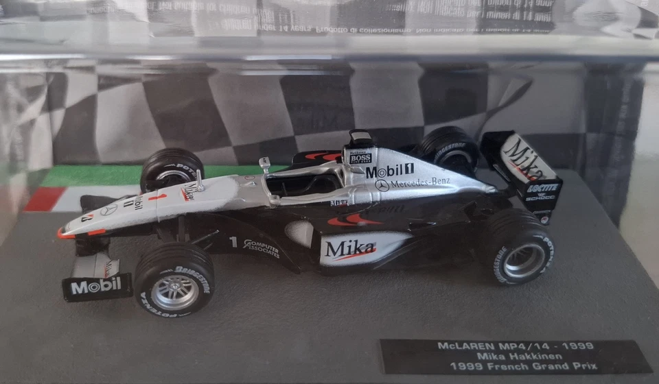 Racing Cars 22/2025 - McLaren MP4-14 - 1999 - MIKA HAKKINEN - Immagine 2 di 2
