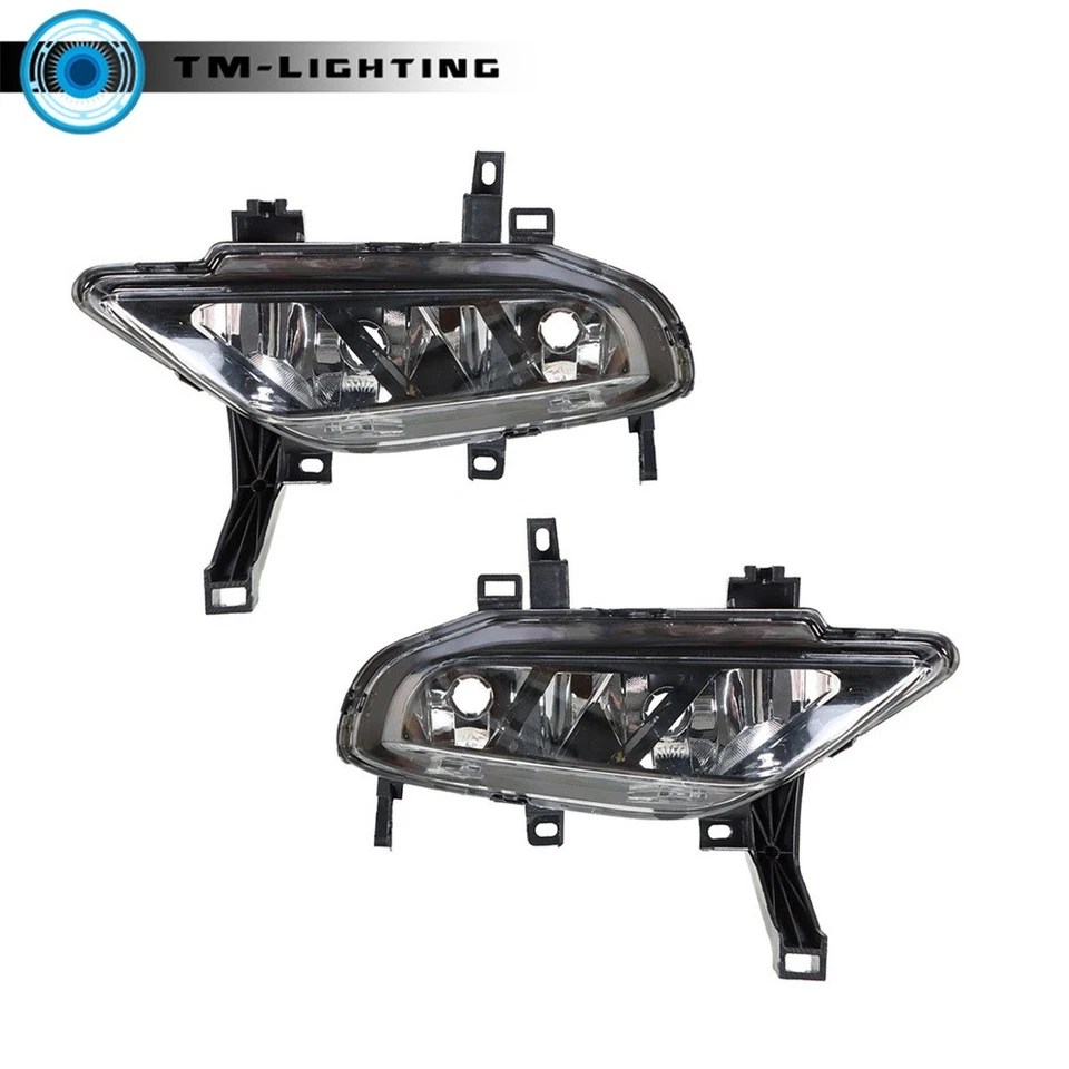 For 2016-2019 Nissan Maxima Bumper Fog Lights Lamps kits Right&Left Side - Image 2 of 4