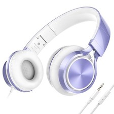AILIHEN Kids Headphones for School Boys, Headphones with Microphone for