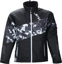 Arctiva Pivot 7 Mens Snow Jacket Black/White