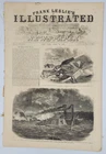 Frank Leslie's  4/26/1862 Strasburg VA / Battle of Winchester bayonet charge