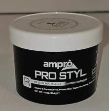 Ampro Pro Styl Protein Styling Gel - Regular Hold - 10oz Hair Gel