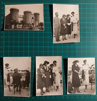 5 Fotos Napoli Belebt 1930-40 Mit F. 4