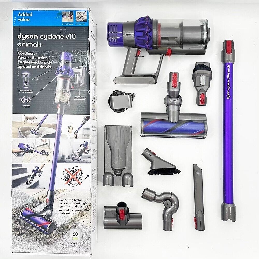 ダイソ dyson cyclone v10 fluffy＋ おまけパーツ付き 大33 【美品】Dyson cyclone V10 fluffy ダイソン 付属アタッチメント