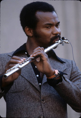 Hubert Laws performing in Berkeley California Circa 1978 Old Music Photo