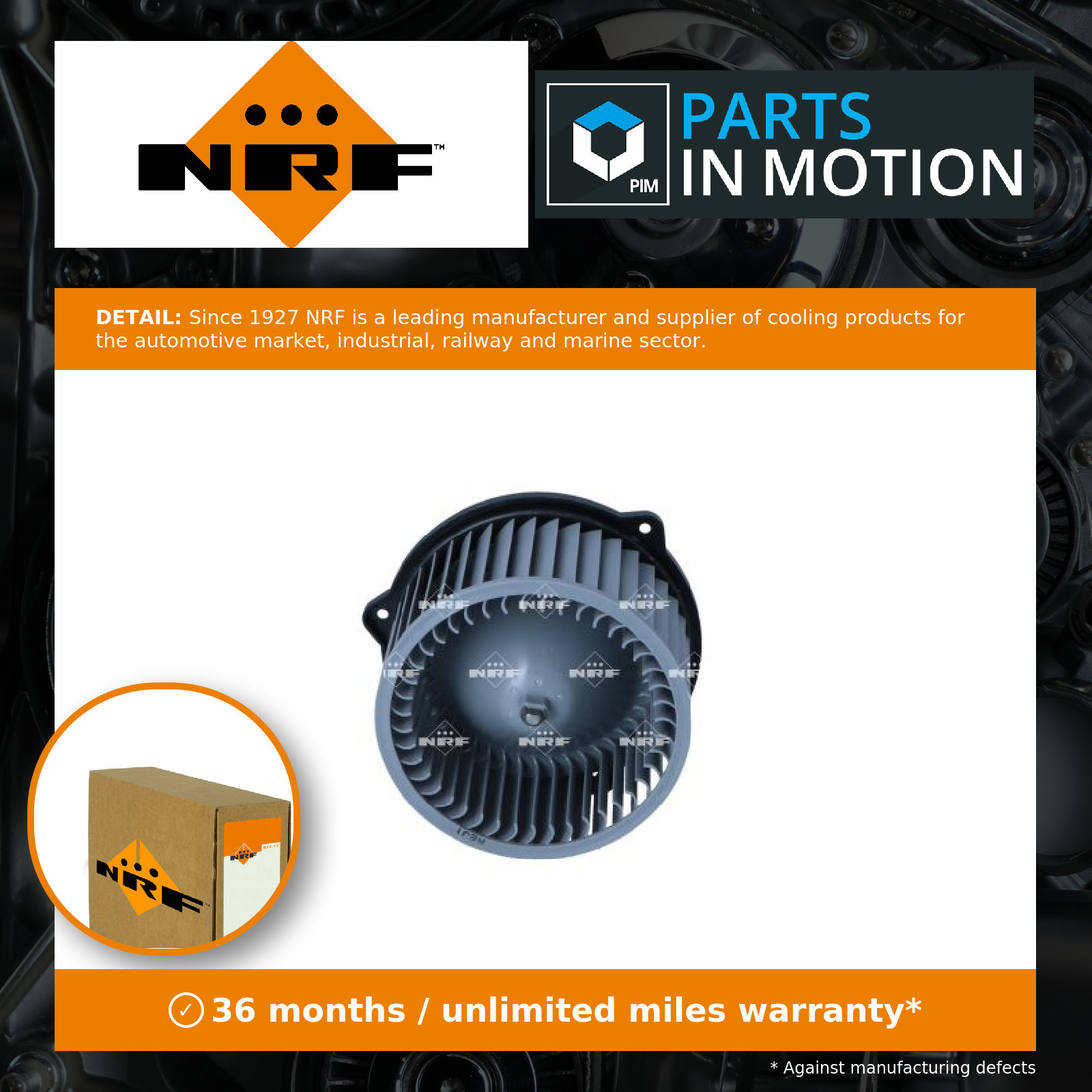 Interior Blower Motor fits KIA CEED JD 1.6D 12 to 18 D4FB Heater NRF 971133X700