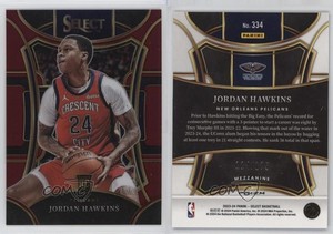 2023-24 Panini Select Mezzanine Level Maroon Prizm /175 Jordan Hawkins Rookie RC