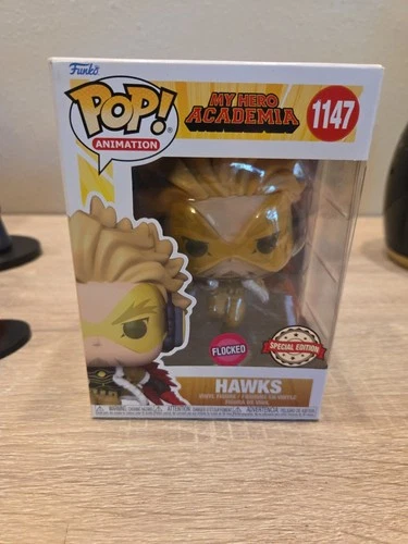Funko Pop Hawks #1147 Flocked Special Edition MHA My Hero Academia NIB