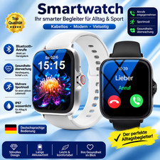 2026 Smartwatch Bluetooth-Anruf Fitness Tracker Herzfrequenz Schlaf Android …