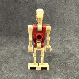 LEGO Star Wars Security Battle Droid - Dark Red Torso Minifigure Set 9509 7662