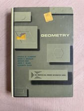 Geometry Hardcover 1965 RARE BOOK Clean By Do...