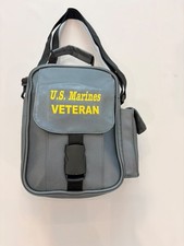 Gray US Navy Veteran Bag