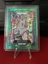 24-panini Prism Draft Picks 🔥/25 Pelle Larsson Green Prizm (RC)