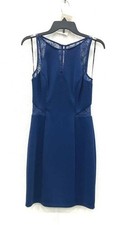 Guess Women's Size 6 Blue Sleeveless Dress