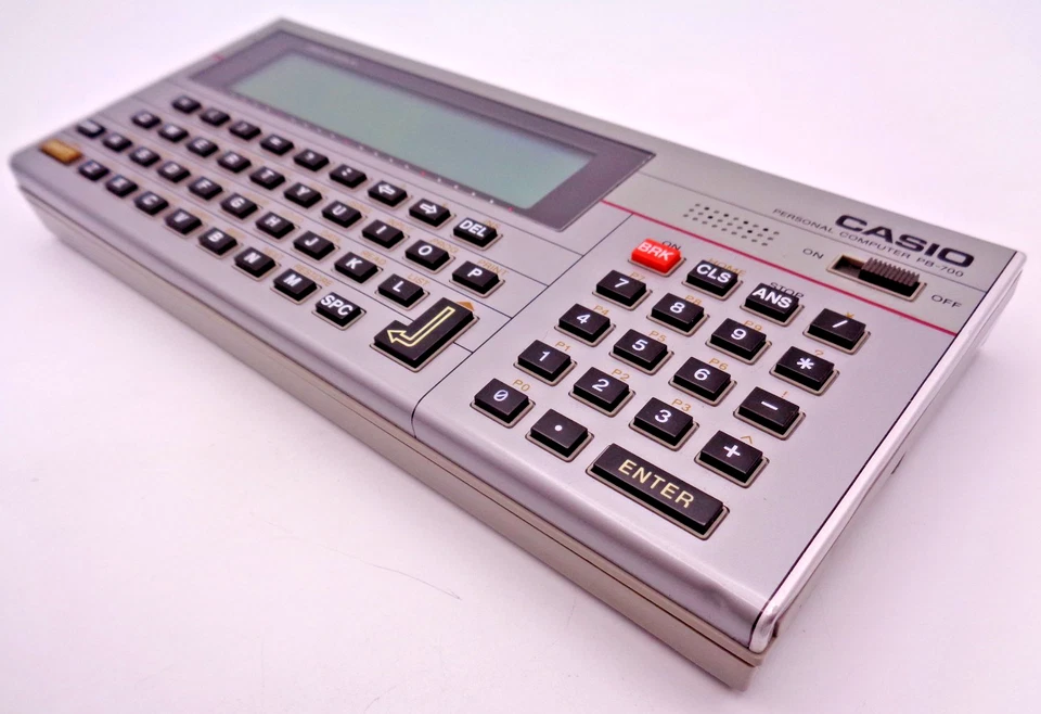 CASIO POCKET COMPUTER PB-700 (+ AUFBEWAHRUNGSTASCHE) ✅ GETESTET - Bild 3 von 4