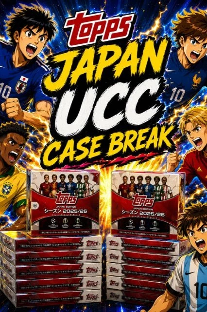 TOPPS JAPAN UCC 2026  11 BOX BREAK - BUYERS GIVVY JAPAN BOX