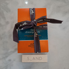 AUTH HERMES Eau D Orange Verte Bath Soap 150g Green case New