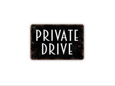 Private Drive Sign  Private Property Driveway Notice For Homes Businesses