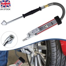 Professional Garage Air Line Tyre Inflator Inflater Pump And Pressure Gauge UK