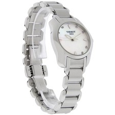 Tissot T-Wave Women's MOP Diamond Swiss Quartz Watch T023.210.11.116.00