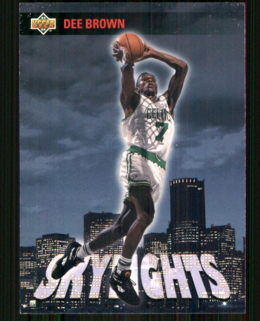 1993-94 Upper Deck #476 Dee Brown Boston Celtics 11730