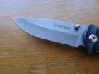 Schrade SCH221BK Folding Pocket Knife Plain Edge Liner Folding Knife — photo 6