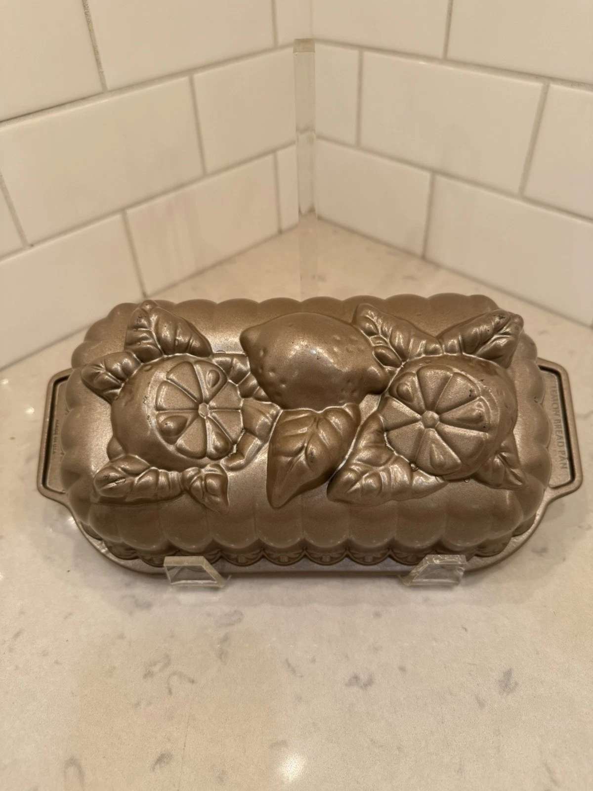 Williams Sonoma Nordic Ware Lemon 3D Cake Bread Loaf Non-stick Mold Pan