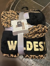 NWT Secret Treasures Ladies'-Sz 2X-Sleepwear 3-Piece P.J Set-Socks-Leopard-A73