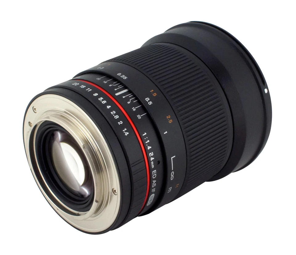 New Samyang 24mm F1.4 Aspherical Wide Angle Lens for Nikon Digital SLR - Image 3 of 4