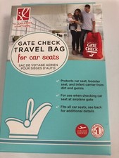 J.L. Childress Booster Car Seat Airline Certified Gate Check Travel Bag
