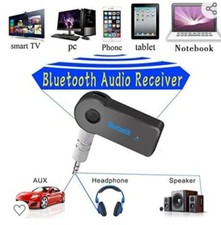 Bluetooth Receiver/Hands-Free Car Kit, Portable 3.5mm Bluetooth Aux Adapter Wire