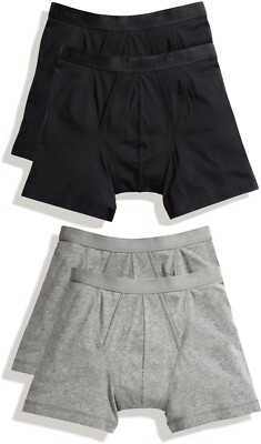 2x Boxershorts Fruit of the Loom Classic Boxer 2er Pack Herren Unterwäsche