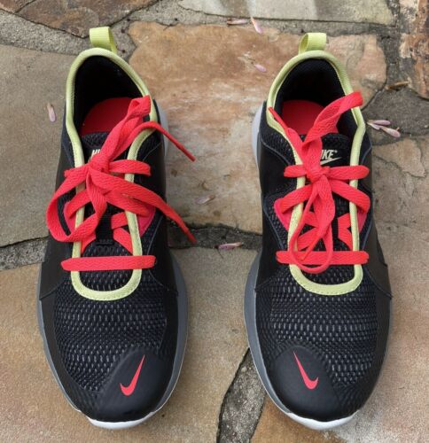 Nike Sz. 5Y Flex Contact 3 (GS) Black Orange/Red Sneakers AR4151-061 - Afbeelding 1 van 7