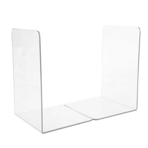 Lot De 12 Serre-livres En Acrylique Transparent – Présentation Livres, Photos, Artisanat - 6