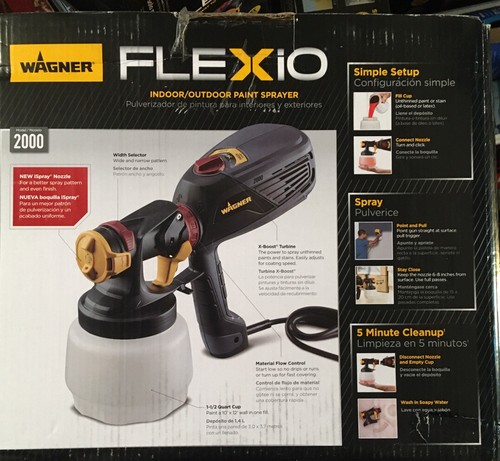 Wagner Flexio 2000 HVLP Paint Sprayer 