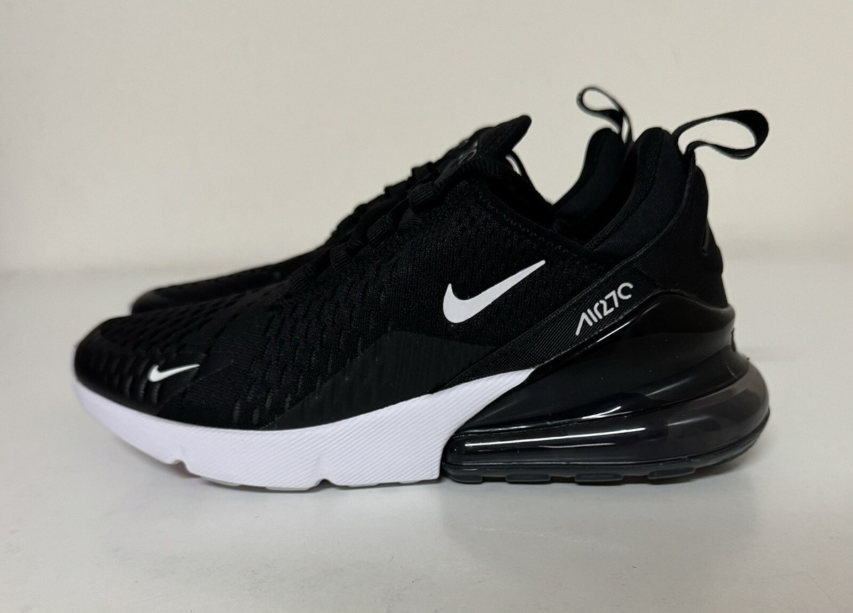 Nike Air Max 270 Black White Mens Sz 6/ Women's Sz Running