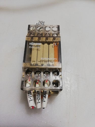 TERMINAL RELAY MODELS (R4T-G6D), (R4T-YC), (R2G-24V) | LOT OF 09 PCS ...